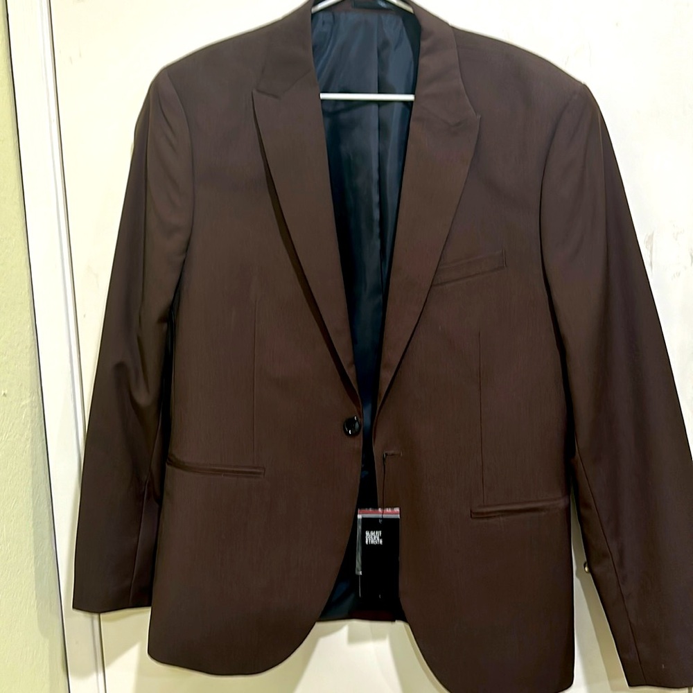 Dark chocolate brown H&M blazer